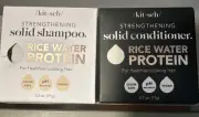 KITSCH Rice Water Protein Shampoo & Conditioner Bar SET