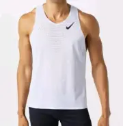 Nike Men's Small AeroSwift Dri-FIT ADV Running Singlet purple FN4231-085