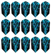 5 New Sets Harrows Rapide X Slim Dart Flights – Ships w/ Tracking - Aqua