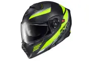 Scorpion EXO GT930 Modulus Transformer Helmet Black Neon Yellow Large 75-2104L