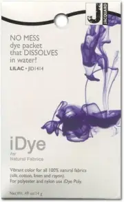 Jacquard IDYE-LILAC 14gm (DIRECT) Fabric Dye