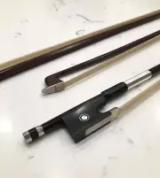 4/4 Violin Fiddle Bow Full Size Brazilwood Mongolia Horsehair Ebony Frog