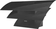 Miele Triple 88cm Black Wall Mounted Rangehood