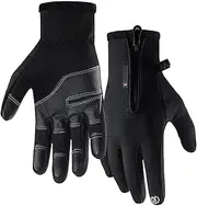 [Generic] Touchscreen Cold Weather Gloves | Windproof Ski Gloves - Winter Gloves, Non-Slip Mittens for Running, Driving, Hiking and Skiing