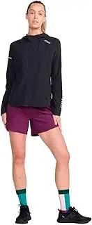 [2XU] Aero Jacket Womens - Medium Black Silver Reflective