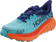 [Hoka One] ONE Women's W Challenger ATR 7 Wide Sneaker, Ceramic/Vibrant Orange, 5 UK