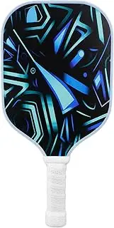 Dinchaakuarry Pickle Ball Racket - Pickleball Racket Lightweight LED Pickleball Paddles, Comfortable Grip Outdoor Accessories Honeycomb Core Pickleball Accessories for Beginners