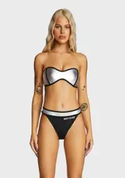 [Body Glove] Tainted Love Retro Bandeau Bikini Top