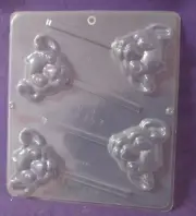 Simba Lion Face Lollypop chocolate fondant candy molds