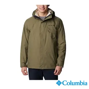 Columbia 哥倫比亞 男款 - Bugaboo™ OT防水保暖兩件式外套-軍綠 UWE12730AG-HF