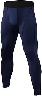 [Abigprofit] Men Compression T-Shirt+Pants Suit Motorbike Shirt Sports Leggings Long Sleeve Tracksuit 6-Pants L
