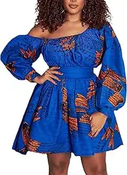 [Alidamo] African Dresses for Women Maxi Dress Traditional Ankara Dashiki Romper Boho Jumpsuits Multiple Styles