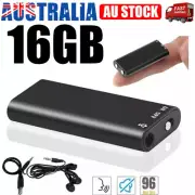Hidden Mini Audio Voice Recorder Listening Device 96 Hours 8GB Bug Recording AU