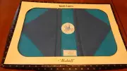 Antique BUT New Heavy Irish Linen placemats and matching Napkins by Blackstaff