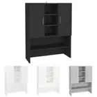 Washing Machine Cabinet Cupboard Shelf Rack Furniture Multi Colours vidaXL
