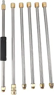 Pressure Washer Wand, Pressure Washer Extension Wand Pressure Washer Extension Pole Gutter Cleaner Attachment Rod 90 Inch Power Washer Lance for Wall Roof Gutter