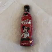 Cola-Cola Celebrate Mickey 75 InspEARations Limited Edition 8 oz Coke Bottle