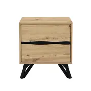 Bedside Table 2 Drawer with Dresser for Stylish Bedroom Storage Solution