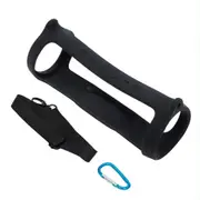 Jbl Charge 4 Speaker Cover with Strap & Carabiner - Portable Silicone Protection