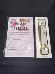 Brand New Miss To Mrs Bridesmaids/ Bride To Be Notepad Planner And Pen Set