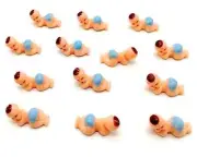 Mini Plastic Babies for Party Favor Decor Party Decorations Baby Shower Party