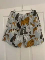 Peter Alexander Mens Pyjama Shorts Karen Mabon Dogs Large ￼