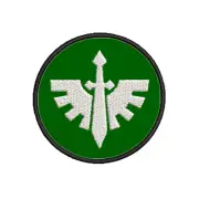 Angel Logo Patch Embroidered Iron-On Applique Chapter Badge Gaming Table-Top