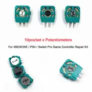 10pcs Potentiometers for XBOXONE/ Switch Pro Game Controller Repair Kit