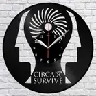Circa Survive Music Vinyl Record Wall Clock Fan Art Home Decor 12" 30cm 1082