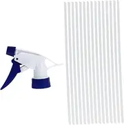 ROMISBABA 15Pcs Replacement Spray Nozzles for Bottles Durable and Stream Spray Heads for Gardening Cleaning and Home Use Trigger Sprayers Easy to Install