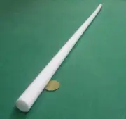 Teflon PTFE Virgin White Rods 3/4" - .750" Diameter x 36" Long, Extruded