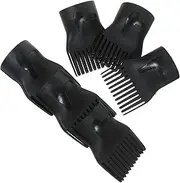 Vaguelly 10 pcs Hair Dryer Diffuser Attachment Durable Plastic Comb for Collecting Wind Fit for All Hair Dryers for Quick Drying and Styling Salon