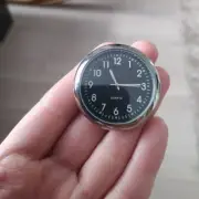 1x Car Parts Luminous Mini Quartz Analog Watch Stick-On Clock Glow In The Dark (for: Mini)