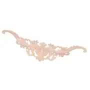 (Paragraph Four 48 * 13Cm) Rubber Wood Long Flower Pieces Home Decorative HG