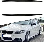 Compatible for BMW 3 Series E90 Side Skirts Attachment 2004-2012 Sill Trim Car Styling Auto Accessory Universal Spoiler Mud Flaps Spilitter(2004-2008 Model Years)