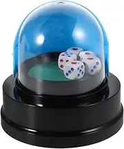 INOOMP Automatic Dice Shaker Cup for Bar Games Electric for Ktv and Parties Interactive Shaking Cup for Family Gatherings Eye Catching Design