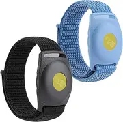 for Princess Cruise Medallion Holder Accessory,2 Packs Nylon Wristbands for Carnival Ocean Medallion Holder Bracelet, Ideal Fit for Women,Men,Boys,Girls,and Kids.