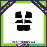 For BMW i3 2013+ Carbon Pre Cut Window Tint Rear 5% Limo Premium 2-ply HP+