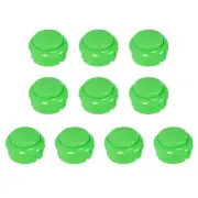 Momentary Game Push Button Switches Game Small Button 30mm/Green/10 Pcs