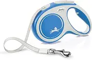 Flexi New Comfort Retractable Lead Tape Medium Blue 5m