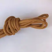 Heavy duty Brown round boot laces shoelaces for hiking work boots shoes 54" 48"