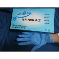 在飛比找蝦皮購物優惠-NBR手套 nbr手套 無粉手套 乳膠手套  9吋手套 we