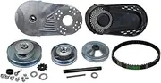 AlveyTech 1" Bore Shaft Drive Clutch Torque Converter Kit (Comet Series 30 TAV2 Replacement) - Go-Kart Mini Bike Predator 6.5 & 8.0 Hp Engine, Driven Driver Pulley, Belt, 40/41/420 Chain Sprocket 10T