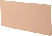 SEWACC Dual Sided Desk Mat PU Leather Cork Desk Protector Large Blotter for Keyboard Mouse Versatile Office Home Use Includes Practical Strap