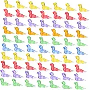 Hohopeti 60pcs Mini Gecko Dinosaur Mini Lizard Figurines Small Animal Figurines Reptile Mini Figurines Miniature Figurines Animals Miniature Kit Paw Outside Lizard Decorations Resin