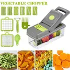 Vegetable Chopper with 8 Blades Food Chopper Multifunctional Onion Mincer leIzU