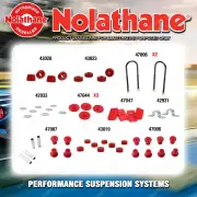 Rear Nolathane Suspension Bush Kit for HOLDEN MONARO HK HT HG 8CYL 1968-1971