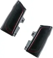 LED Car Tail Light Assembly Compatible For Benz Vito V250 V260 2016-22 Taillights Tail Lamps(Black)