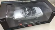 SUNSTAR MODELS FORD ESCORT XR3i CABRIOLET SILVER 1984 1-18 SCALE 4993