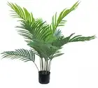 Artificial Areca Palm Plant Fake Tropical Tree Faux Palm Home Office Decor Gift